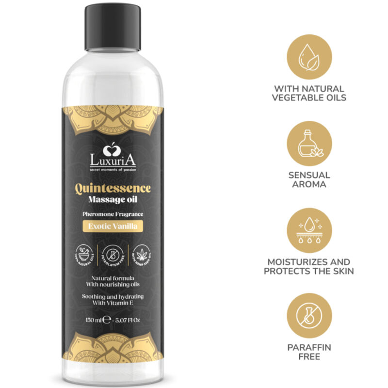 INTIMATELINE LUXURIA – ACEITE DE MASAJES VAINILLE EXOTIQUE 150 ML