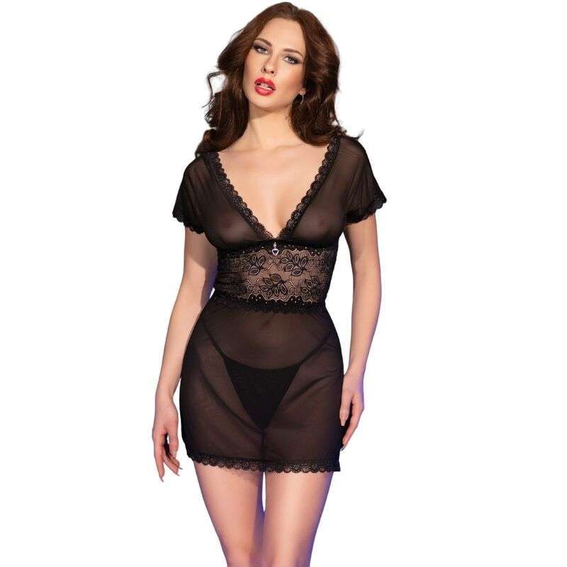 CHILIROSE – BABYDOLL CR 4830 NOIR M