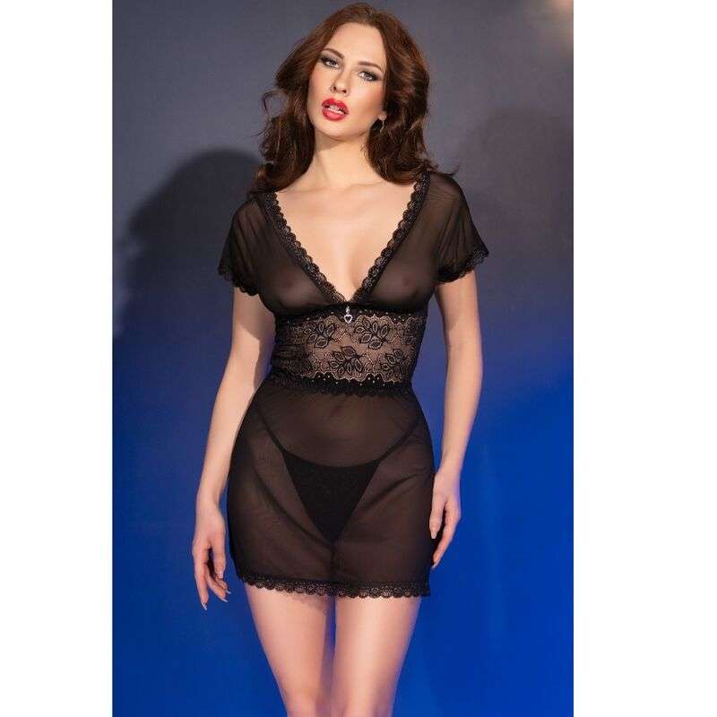 CHILIROSE – BABYDOLL CR 4830 NOIR M