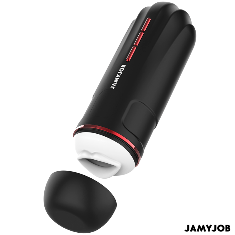 JAMYJOB – MASTURBATEUR BUCCAL AUTOMATIQUE MEGABITE 5 MODES DONDES STIMULANTES ET DE VIBRATIONS