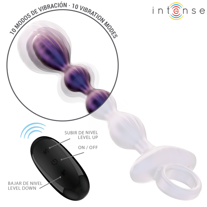 INTENSE – JACKIE PLUG ANAL VIBRANT MODÈLE 1 TÉLÉCOMMANDE