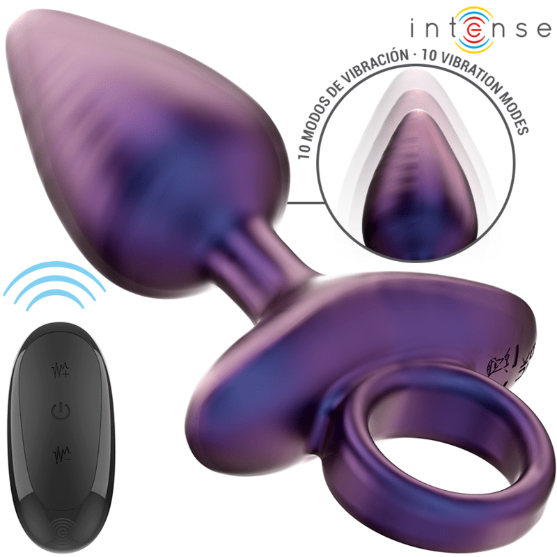 INTENSE – MICHAEL PLUG ANAL VIBRANT MODÈLE 2 TÉLÉCOMMANDE