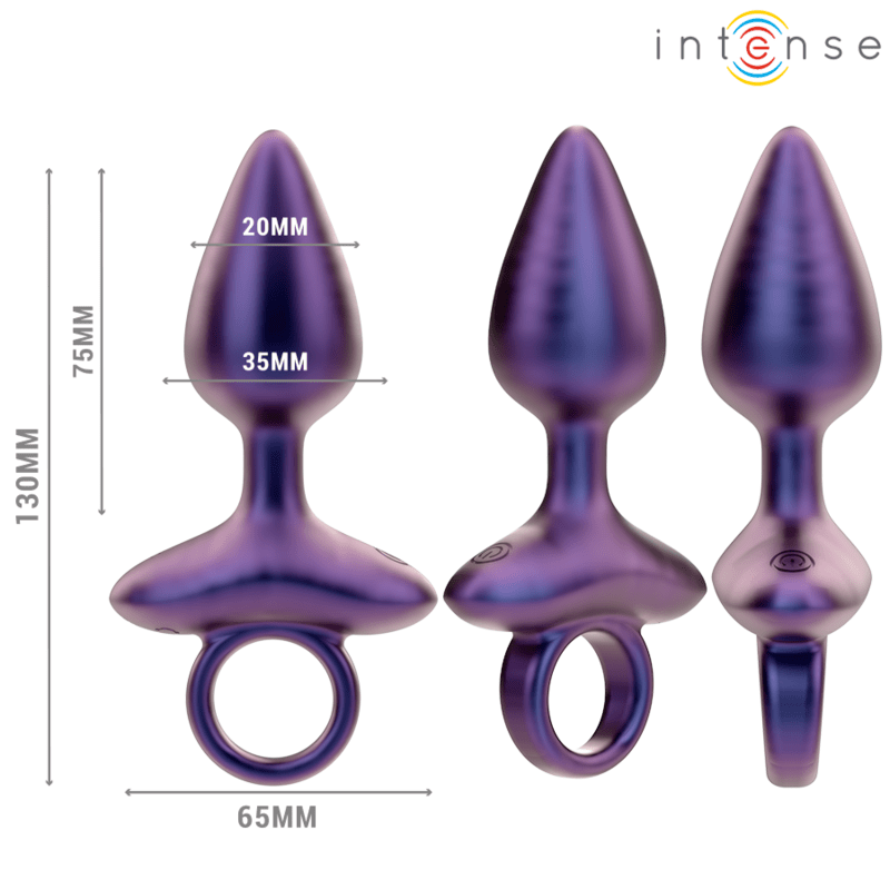 INTENSE – MICHAEL PLUG ANAL VIBRANT MODÈLE 2 TÉLÉCOMMANDE