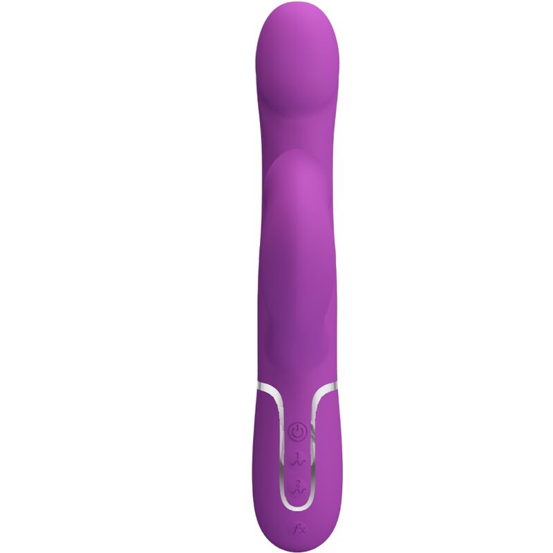 PRETTY LOVE – VIBRATEUR ET STIMULATEUR MULTIFONCTION 4 EN 1 VIOLET