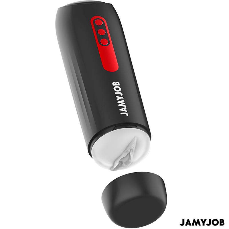 JAMYJOB – MASTURBATEUR VAGIN AUTOMATIQUE PHANTOM 5 MODES ONDES STIMULANTES ET POUSSÉE