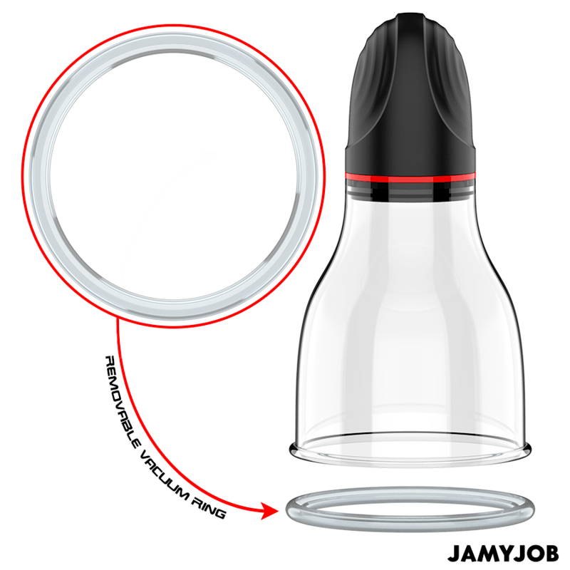 JAMYJOB – XPAND LITE POMPE À TESTICULES AUTOMATIQUE 3 NIVEAUX DONDES STIMULANTES GRIS
