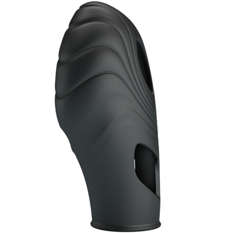 PRETTY LOVE – VIBRATEUR DE DOIGT EN SILICONE LICH NOIR