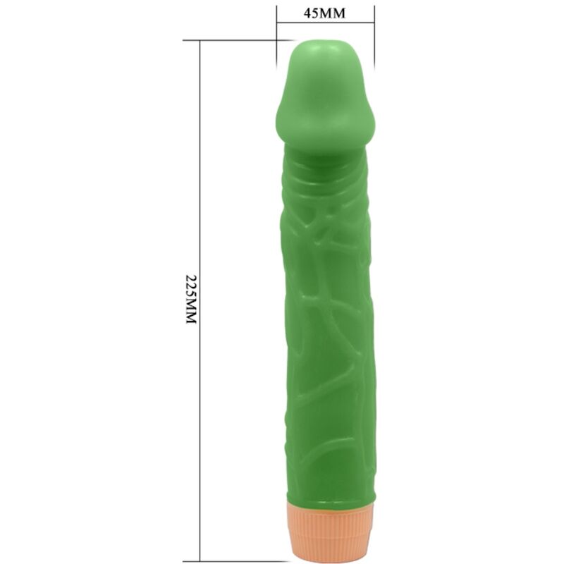 BAILE – VIBRATEUR RÉALISTE BILL 22,5 CM VERT