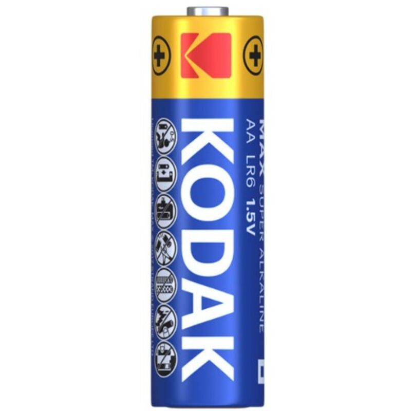 KODAK – PACK DE 20 PILES ALCALINES MAX AA LR6