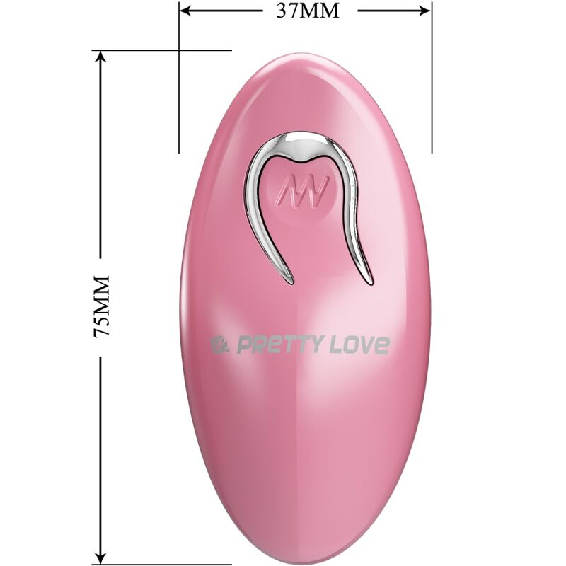 PRETTY LOVE – PINCES À TÉTONS CAILEY 10 VIBRATIONS TÉLÉCOMMANDE ROSE