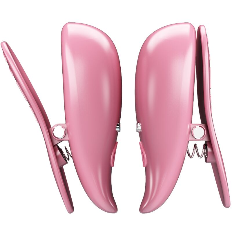 PRETTY LOVE – PINCES À TÉTONS CAILEY 10 VIBRATIONS TÉLÉCOMMANDE ROSE