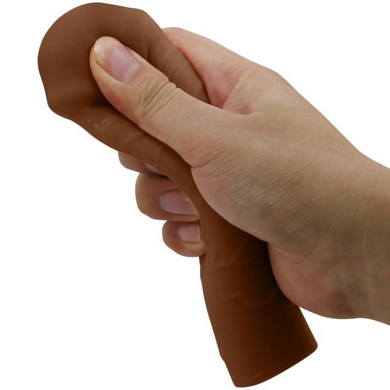 PRETTY LOVE – MANCHON DE PÉNIS NILE AVEC EXTENSION DE 2,5 CM MULÂTRE