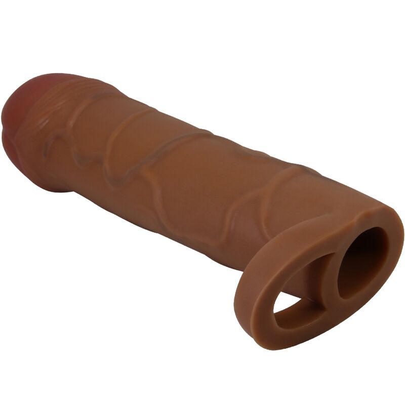 PRETTY LOVE – MANCHON DE PÉNIS POUR OIGNON AVEC EXTENSION DE 2,5 CM MULATTO