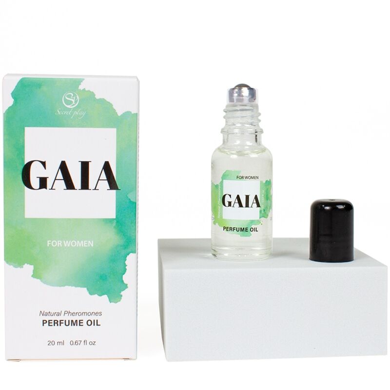 SECRETPLAY – GAIA PARFUM NATUREL PHÉROMONES EN HUILE POUR FEMME 20 ML