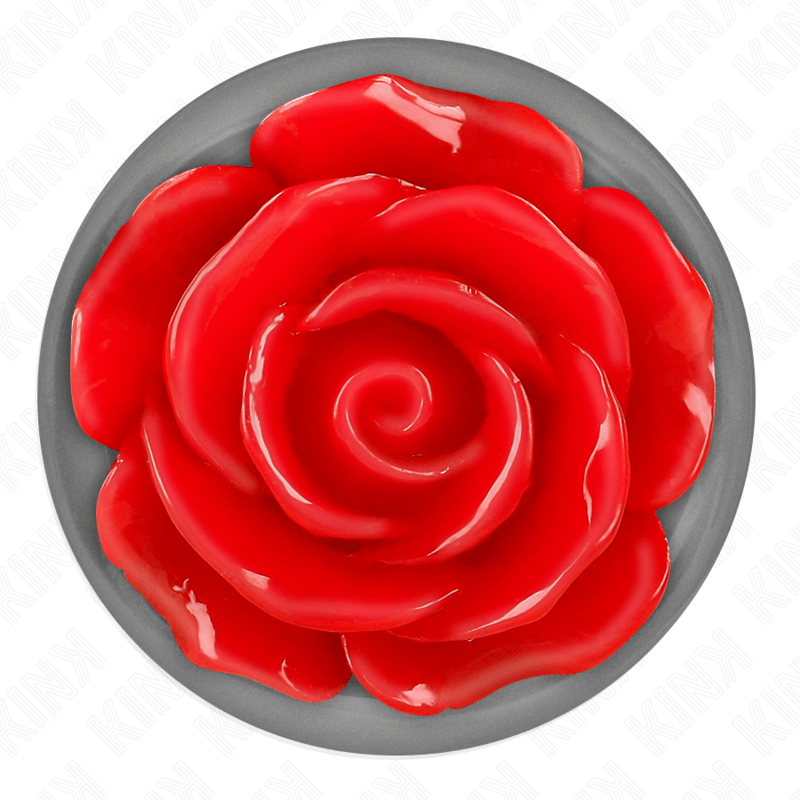 KINK – PLUG ANAL ROSE ROUGE TAILLE M