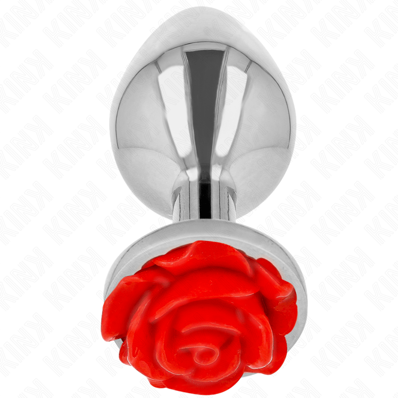 KINK – PLUG ANAL ROSE ROUGE TAILLE L