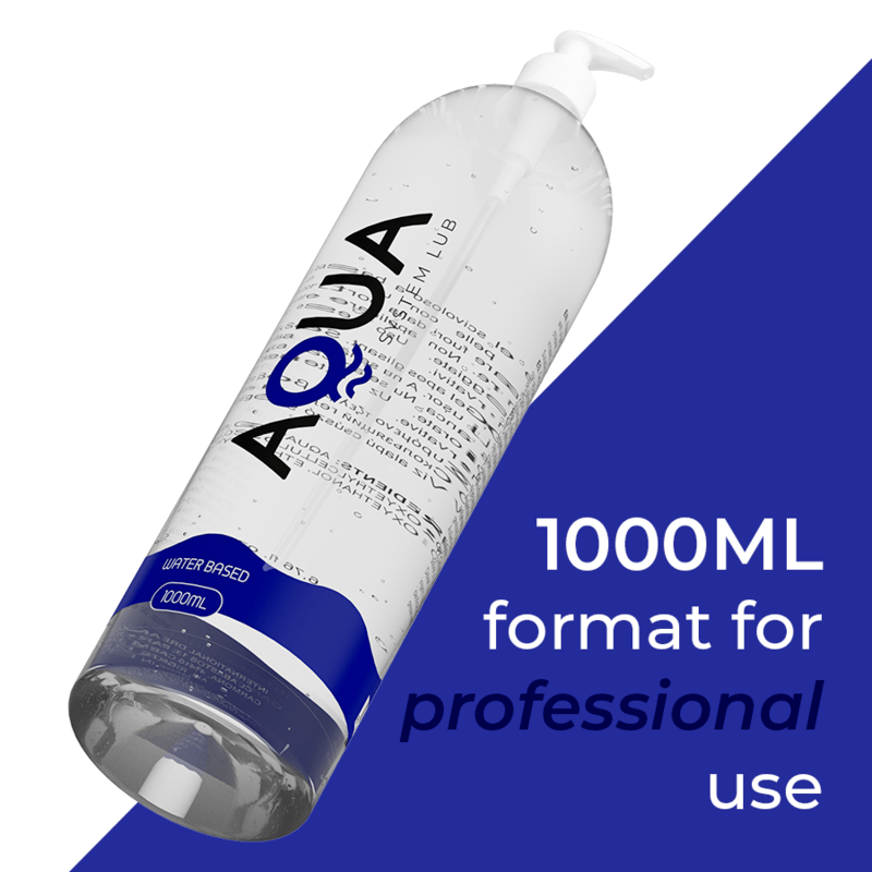 AQUA QUALITY – LUBRIFIANT À BASE DEAU 1000 ML