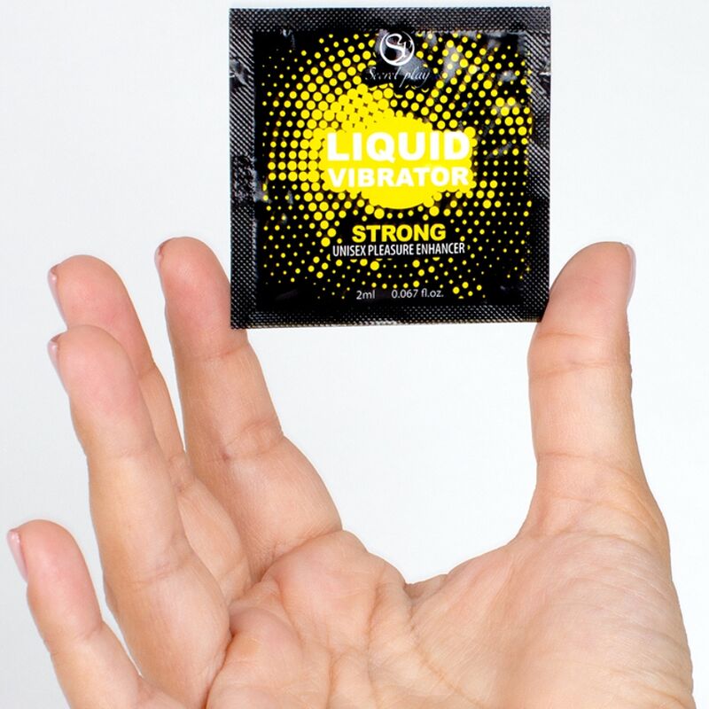 SECRETPLAY – VIBRATEUR UNIDOSE LIQUIDE FORT 2 ML