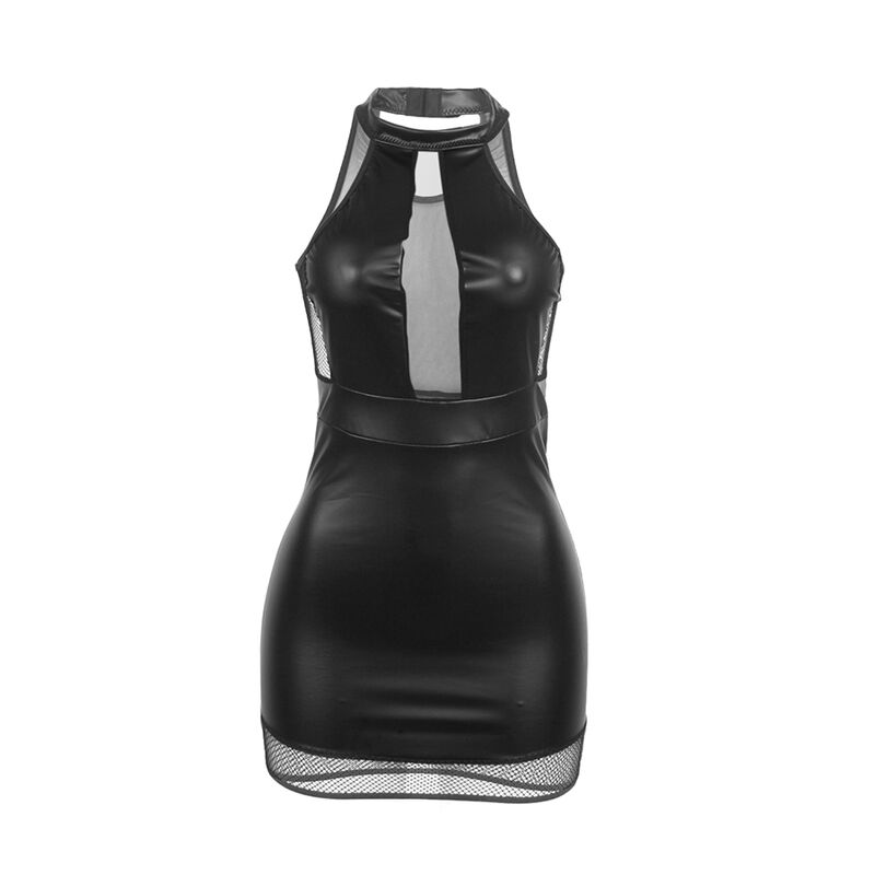SUBBLIME – 955489 ROBE DOS NU AVEC TRANSPARENCES NOIRE L/XL