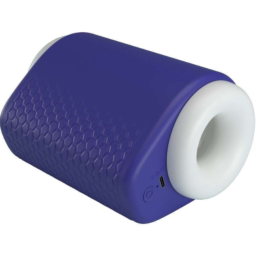 PRETTY LOVE – MASTURBATEUR POUR HOMME DJ LADY AVEC VIBRATION 5 RÉGLAGES VIOLET