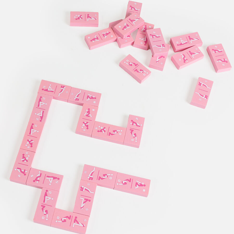 SECRETPLAY – JEU DE DOMINOS EN BOIS KINKY