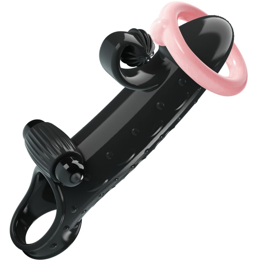 ROMANCE – MANCHON PÉNIS VIBRANT NOIR