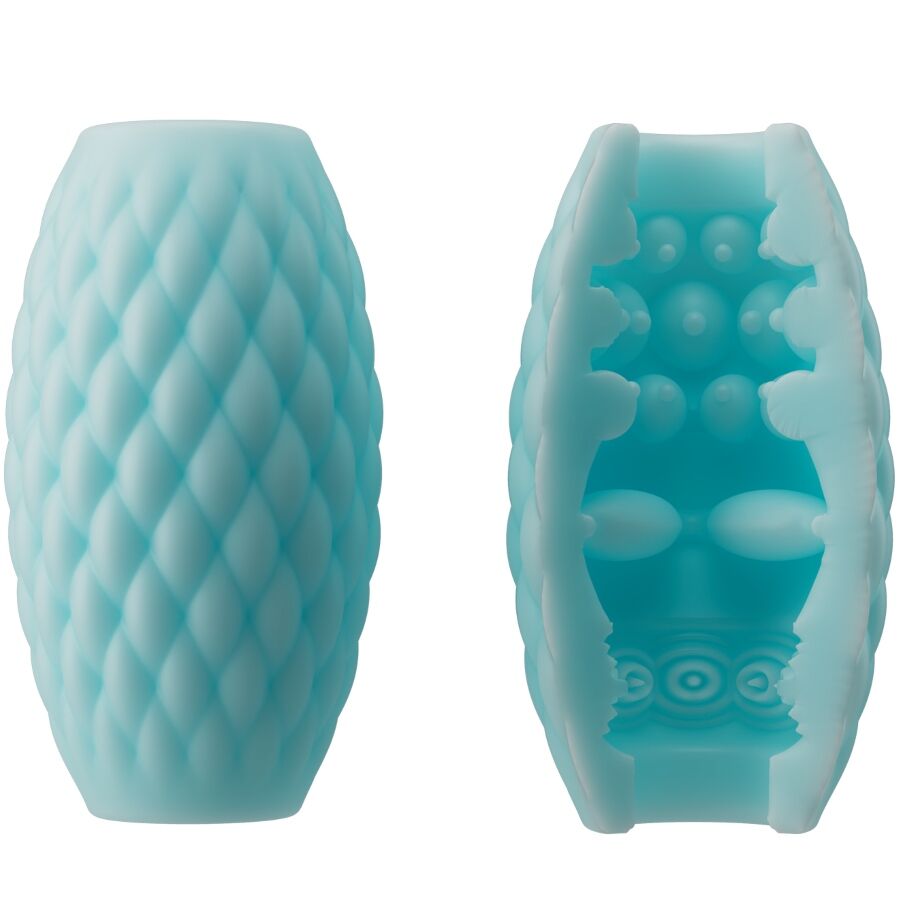 PRETTY LOVE – MASTURBATEUR POUR HOMME EN SILICONE ATHENA EROS BLEU CIEL