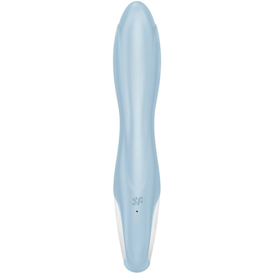 SATISFYER – AIR PUMP BUNNY 1 VIBRATEUR GONFLABLE LAPIN BLEU