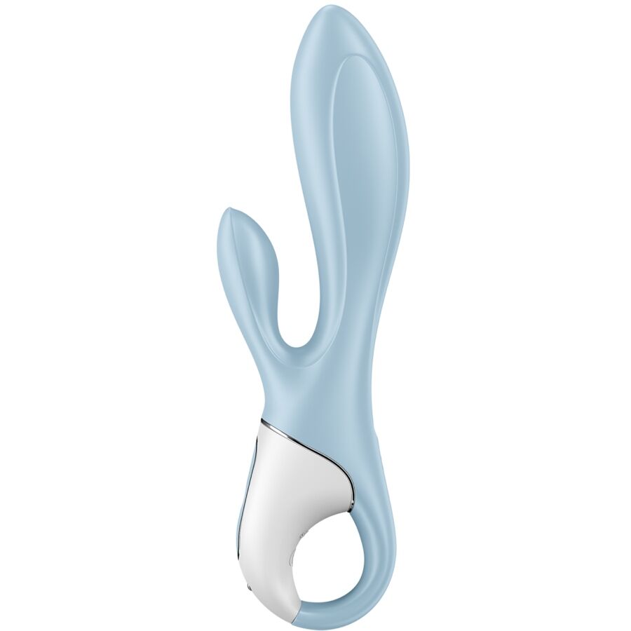 SATISFYER – AIR PUMP BUNNY 1 VIBRATEUR GONFLABLE LAPIN BLEU