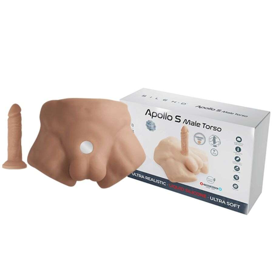 SILEXD – TORSE DHOMME RÉALISTE APOLLO S CARAMEL