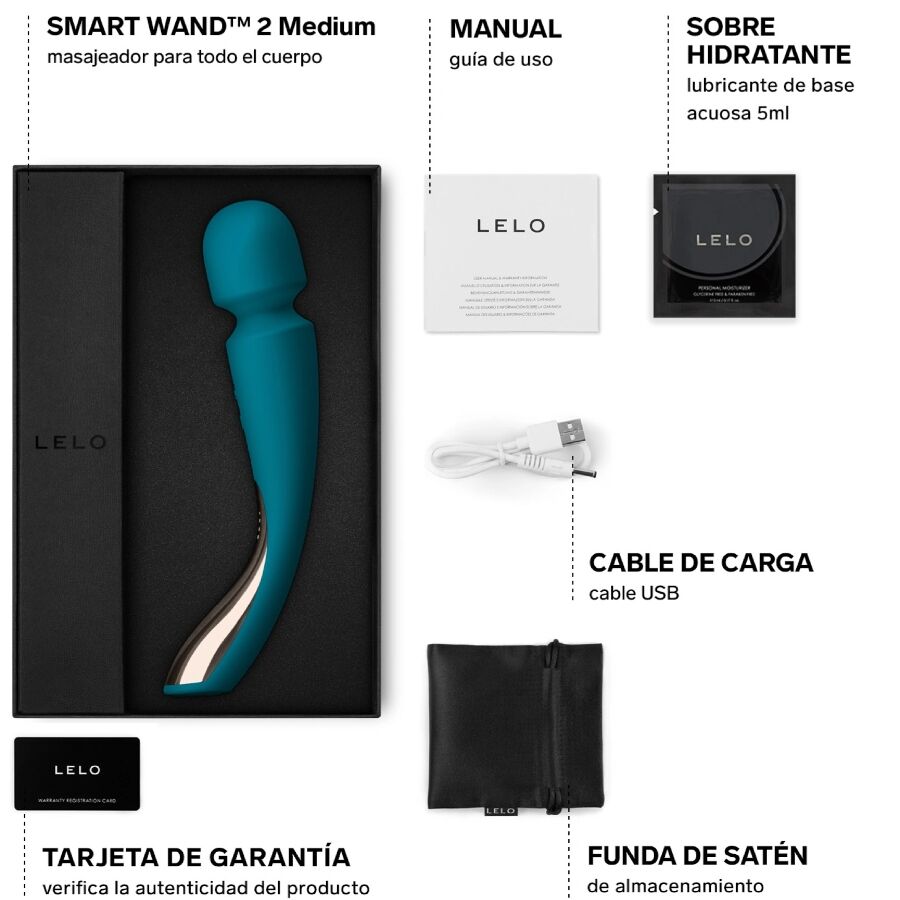 LELO – SMART MEDIUM WAND 2 AQUA MASSAGER