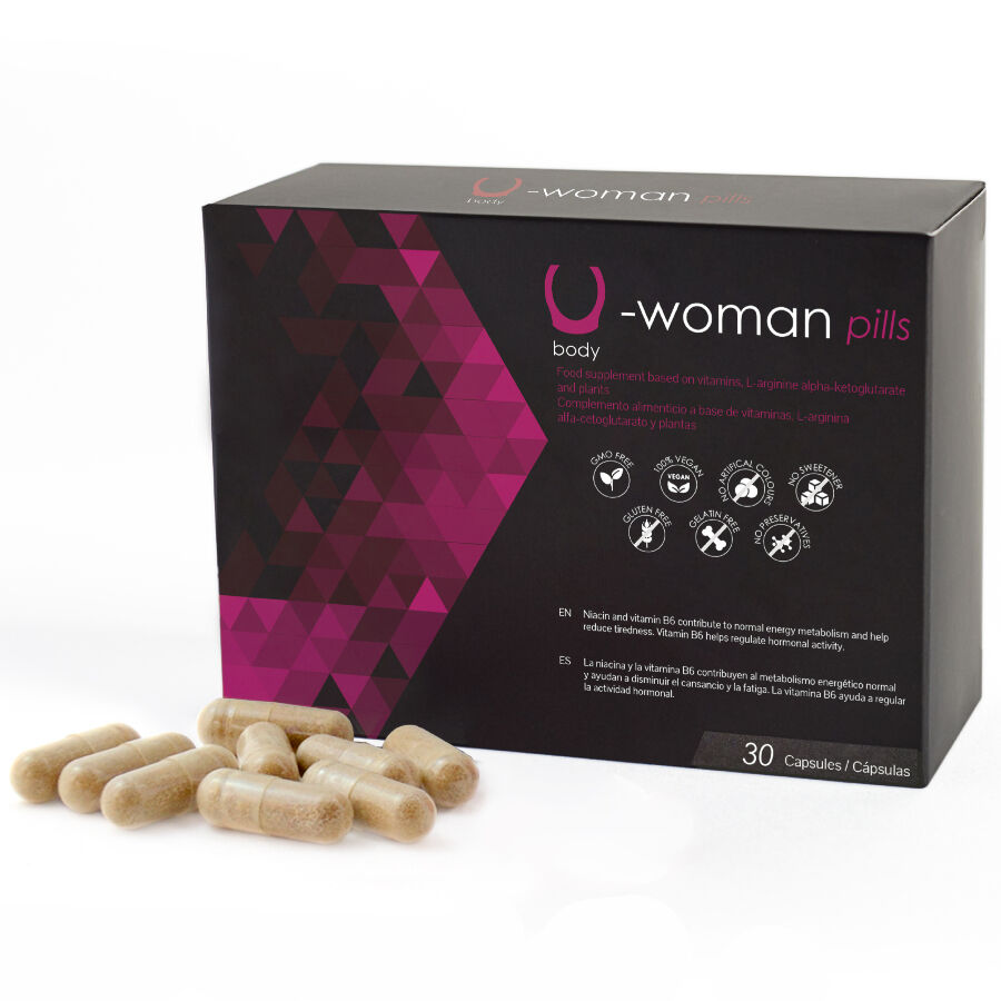 500 COSMETICS – U-WOMAN AUGMENTE LA LIBIDO FEMININE – 30 CAPSULES