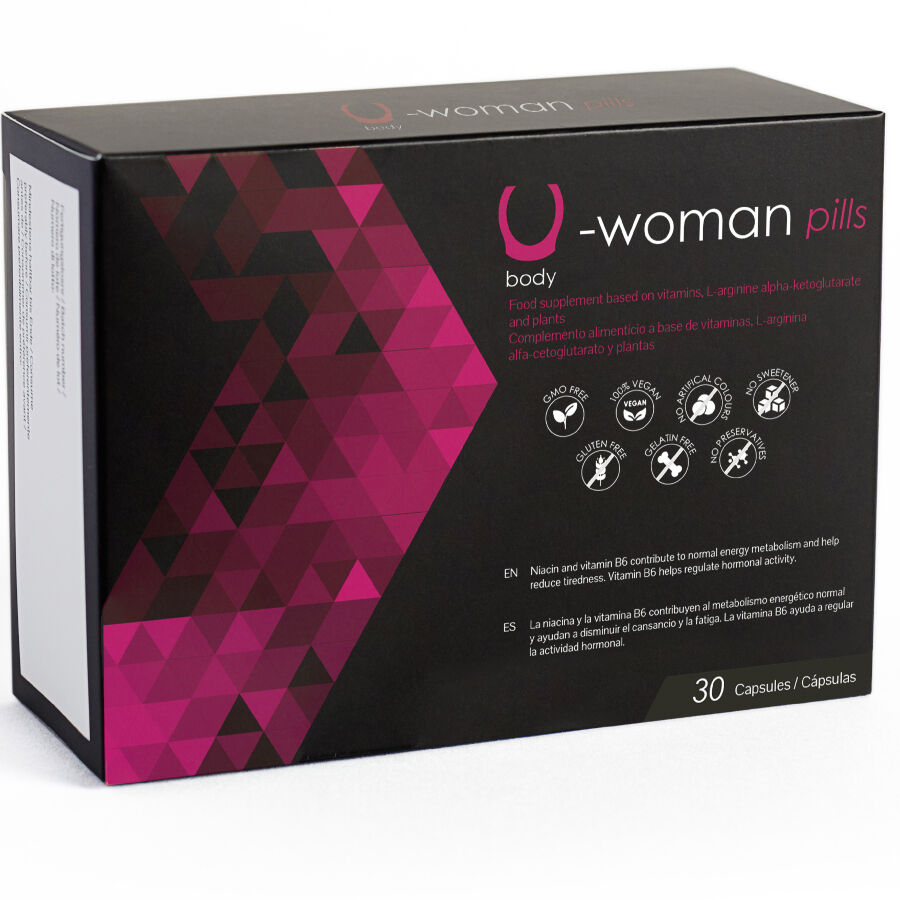 500 COSMETICS – U-WOMAN AUGMENTE LA LIBIDO FEMININE – 30 CAPSULES