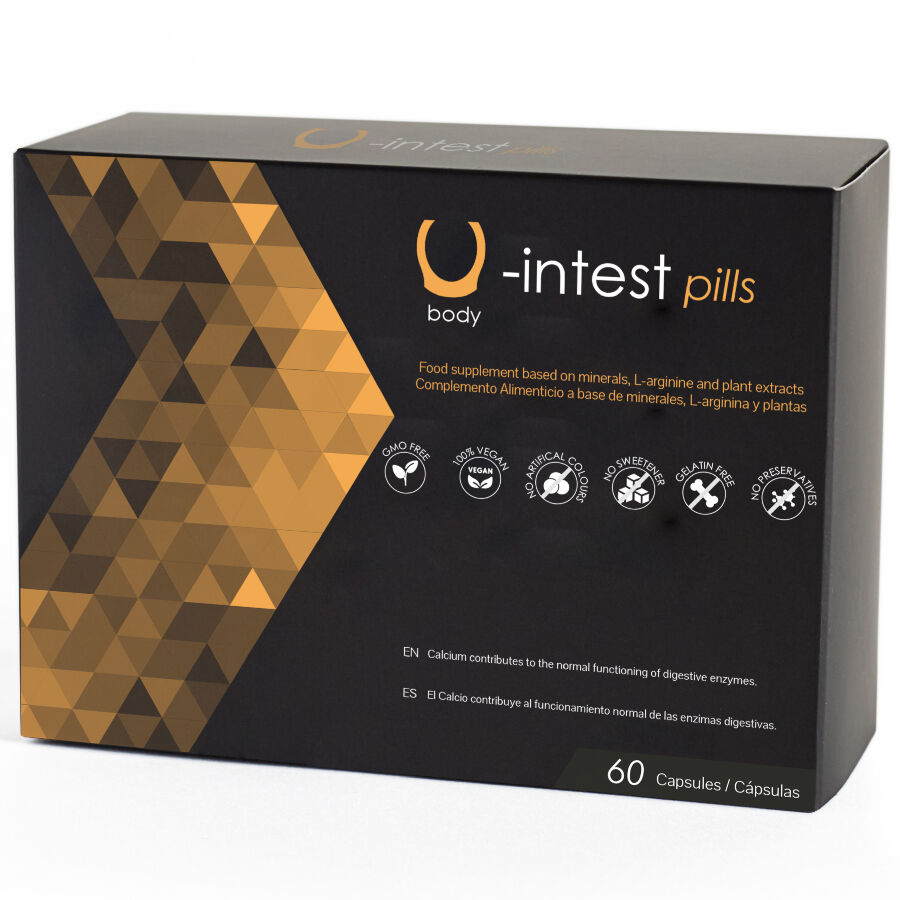 500 COSMETICS – CAPSULES U-INTEST POUR PRÉVENIR LES HÉMORROÏDES – 60 CAPSULES