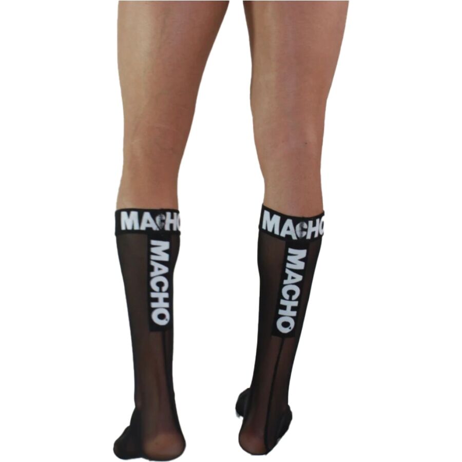 MACHO – CHAUSSETTES FINES TAILLE UNIQUE NOIRES