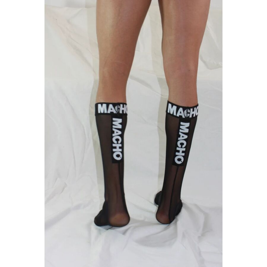 MACHO – CHAUSSETTES FINES TAILLE UNIQUE NOIRES