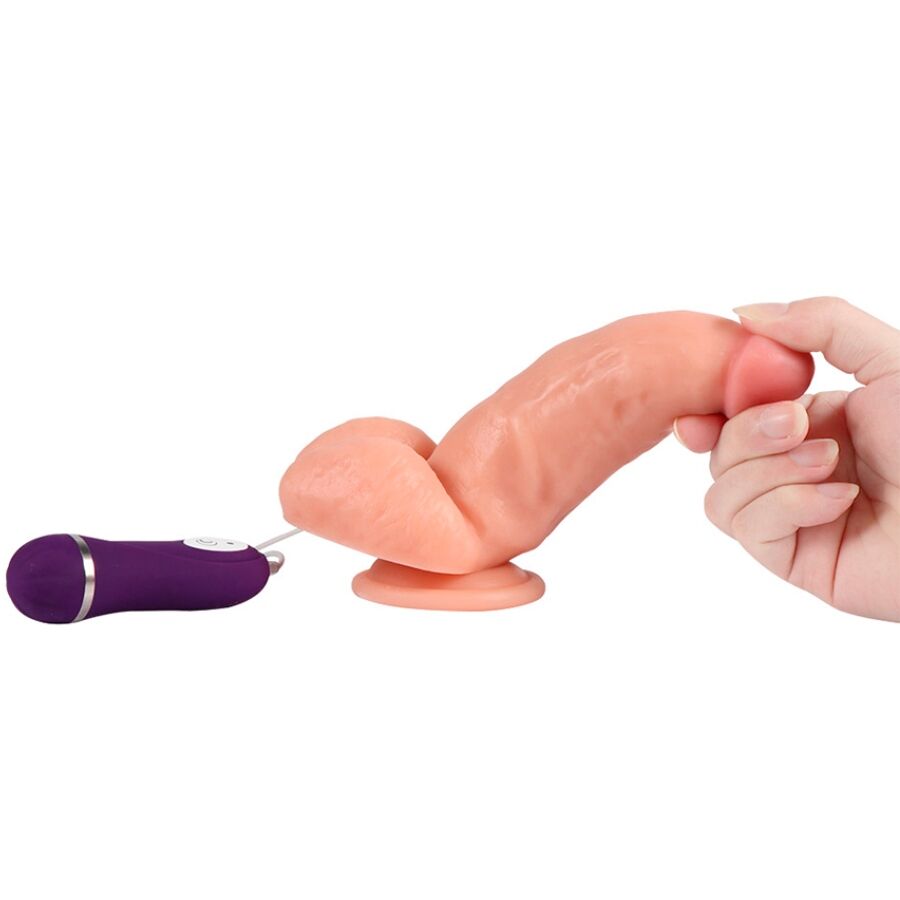 SHEQU – SOLDAT VIBRATEUR DILDO AVEC TÉLÉCOMMANDE 16 CM