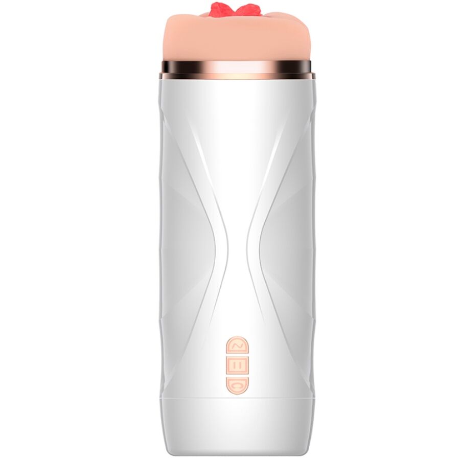 SHEQU – MASTURBATEUR VAGIN RILEY AVEC VIBRATIONS ET ONDES STIMULANTES