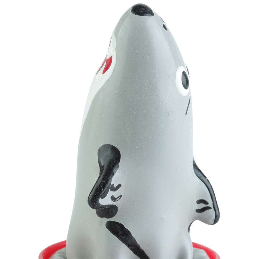 CONDOMERIE – PRÉSERVATIFS FANTAISIE PEINTS À LA MAIN MODÈLE REQUIN 1