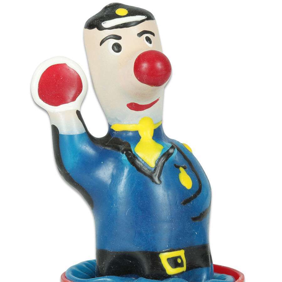 CONDOMERIE – PRÉSERVATIFS FANTAISIE PEINTS À LA MAIN POLICEMAN