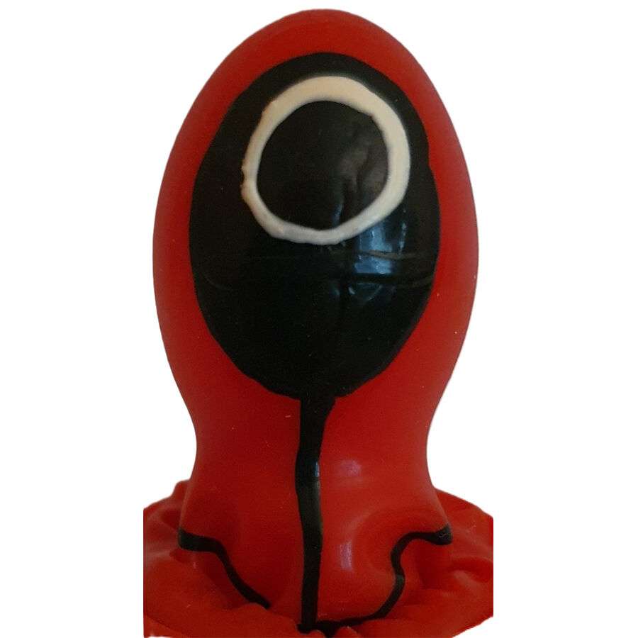 CONDOMERIE – CERCLE DE PRÉSERVATIFS FANTAISIES PEINTS À LA MAIN