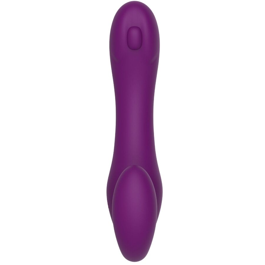 XOCOON – VIBRATEUR SANS STRAPLESS 2 EN 1 AVEC TÉLÉCOMMANDE VIOLET