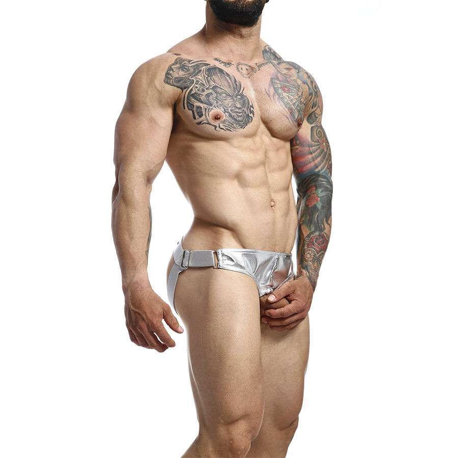 MOB – DNGEON JOCKSTRAP ANNEAU PÉNITENTIAIRE ARGENT TAILLE UNIQUE
