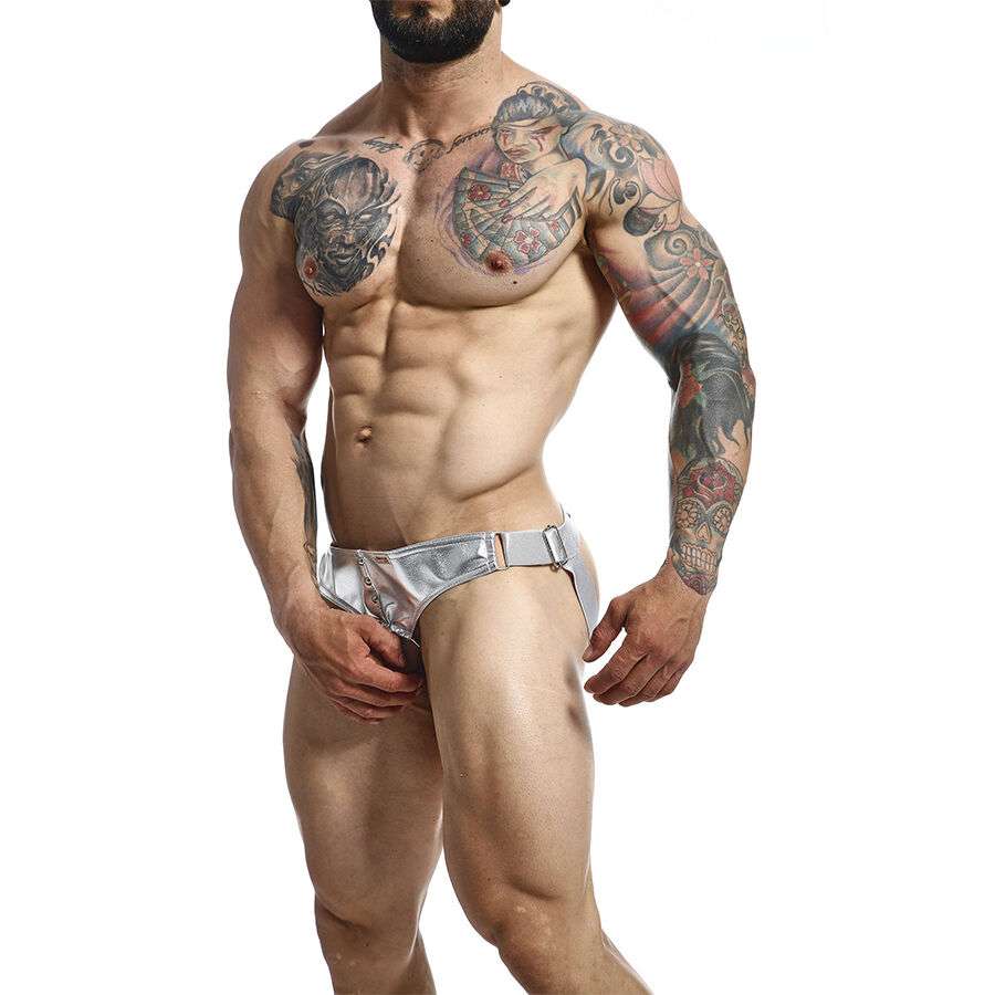MOB – DNGEON JOCKSTRAP ANNEAU PÉNITENTIAIRE ARGENT TAILLE UNIQUE