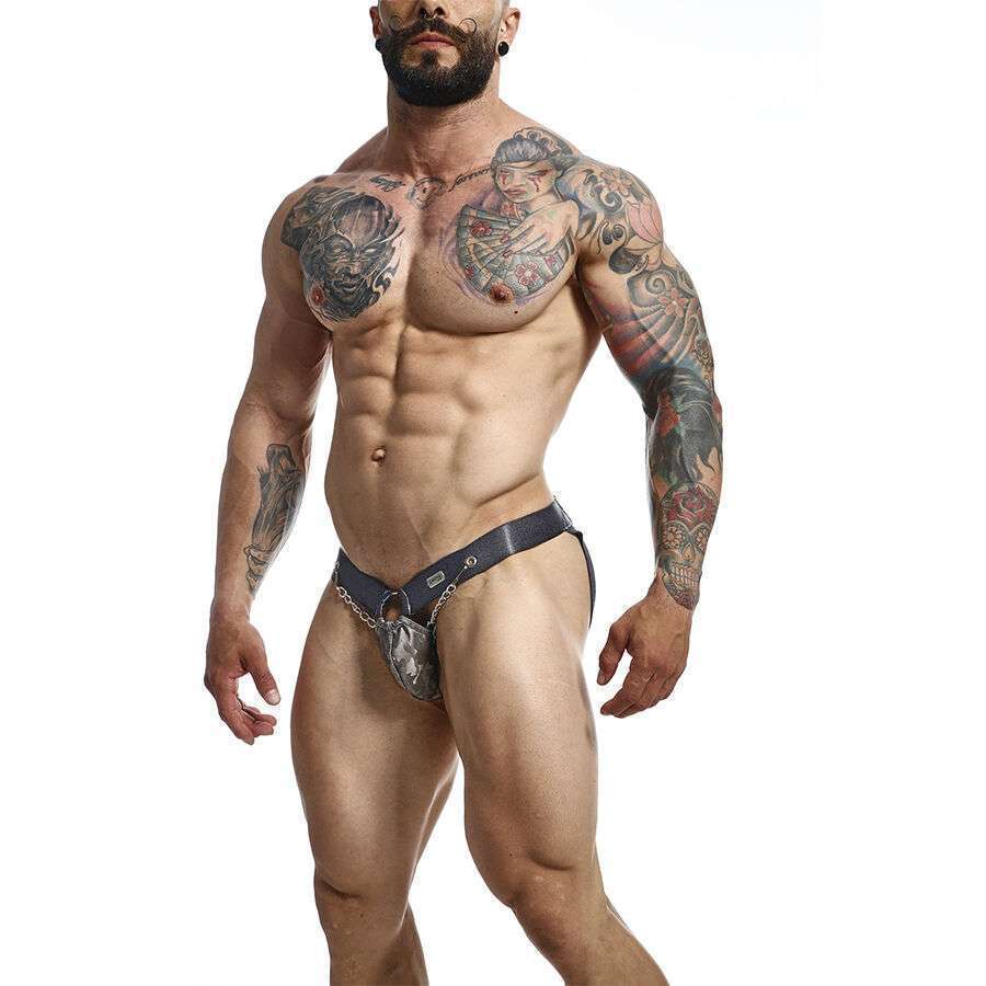 MOB – JOCKSTRAP DNGEON SNAP GRIS TAILLE UNIQUE