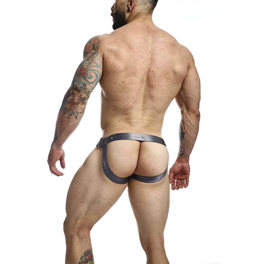 MOB – JOCKSTRAP DNGEON SNAP GRIS TAILLE UNIQUE