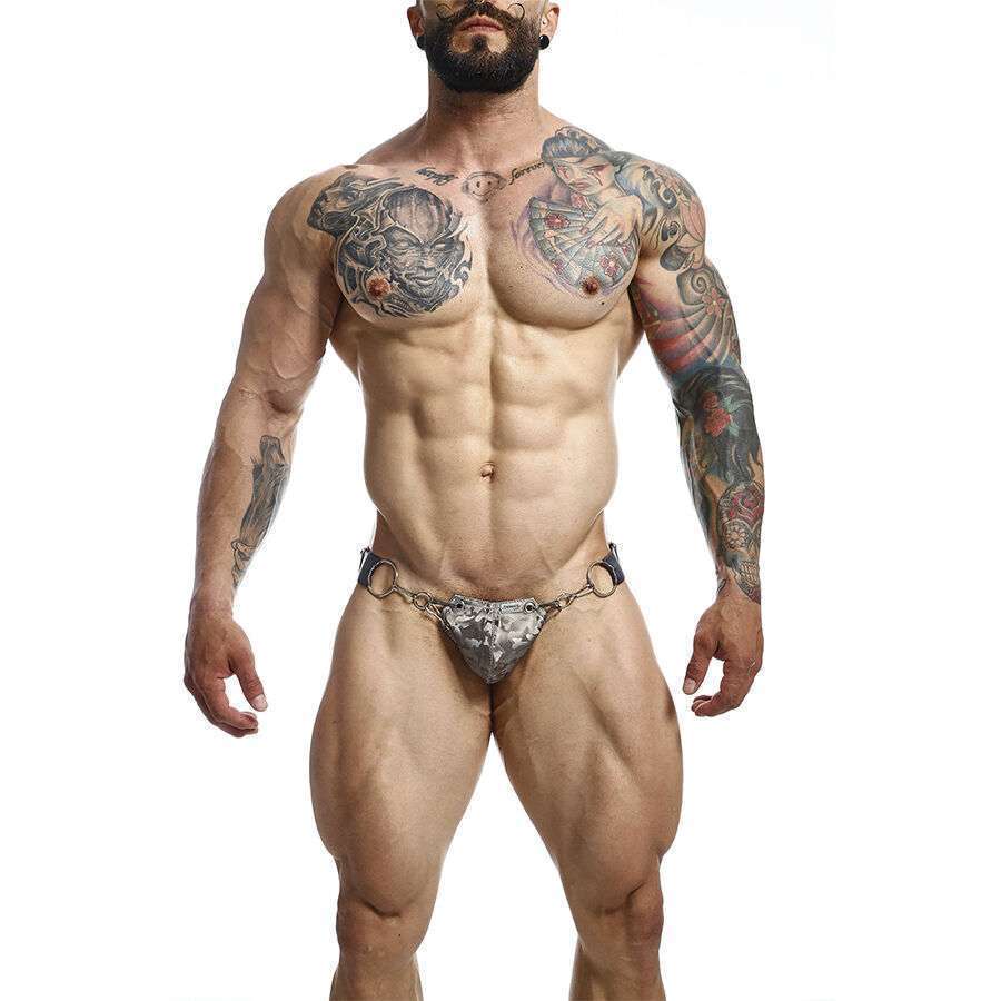MOB – JOCKSTRAP DNGEON SNAP GRIS TAILLE UNIQUE
