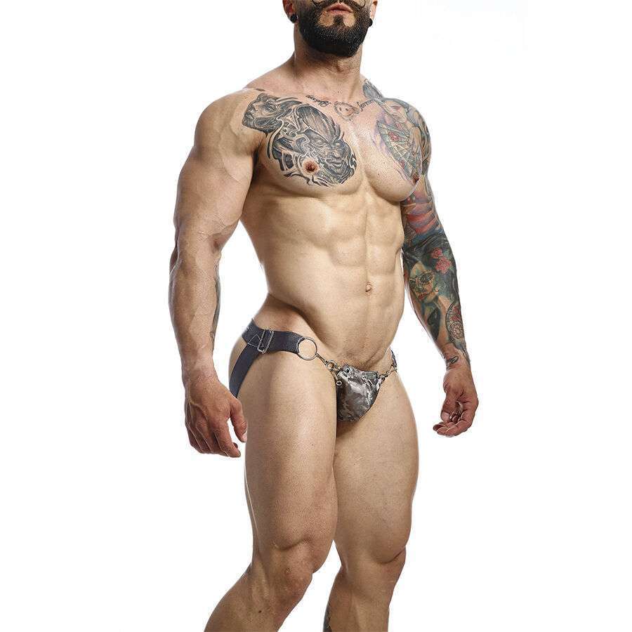 MOB – JOCKSTRAP DNGEON SNAP GRIS TAILLE UNIQUE
