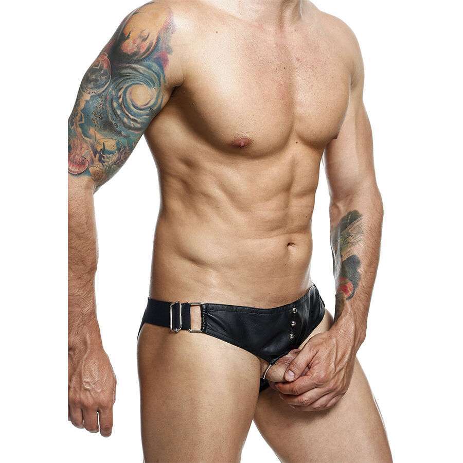 MOB – JOCKSTRAP DNGEON AVEC ANNEAU PÉNITENCAL TAILLE UNIQUE