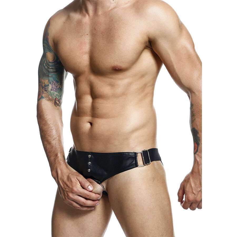 MOB – JOCKSTRAP DNGEON AVEC ANNEAU PÉNITENCAL TAILLE UNIQUE